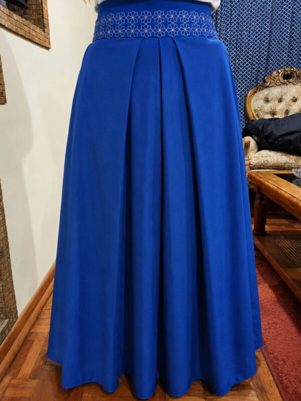 symmetric hakama 6 pleats