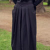symmetric hakama 6 pleats