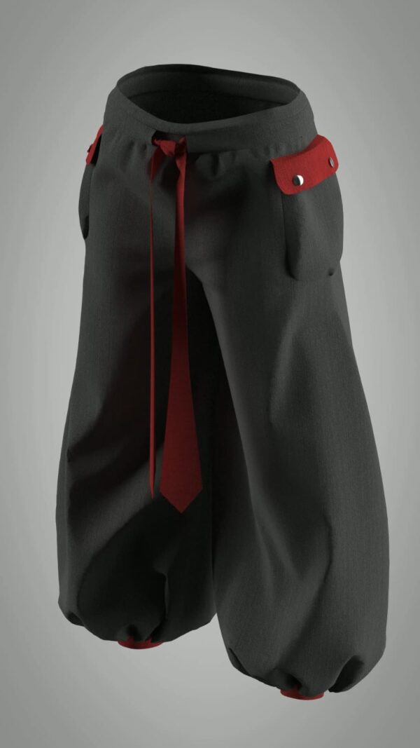 "harem high" pants