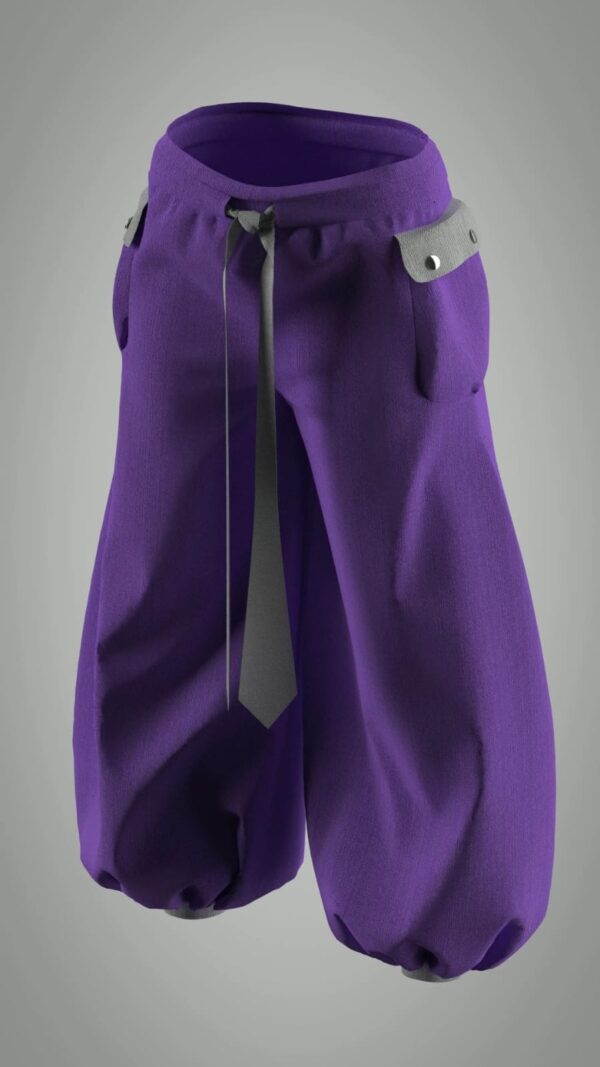 "harem high" pants